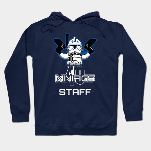 M4U Staff Shirts Hoodie by SolidBrixStudios